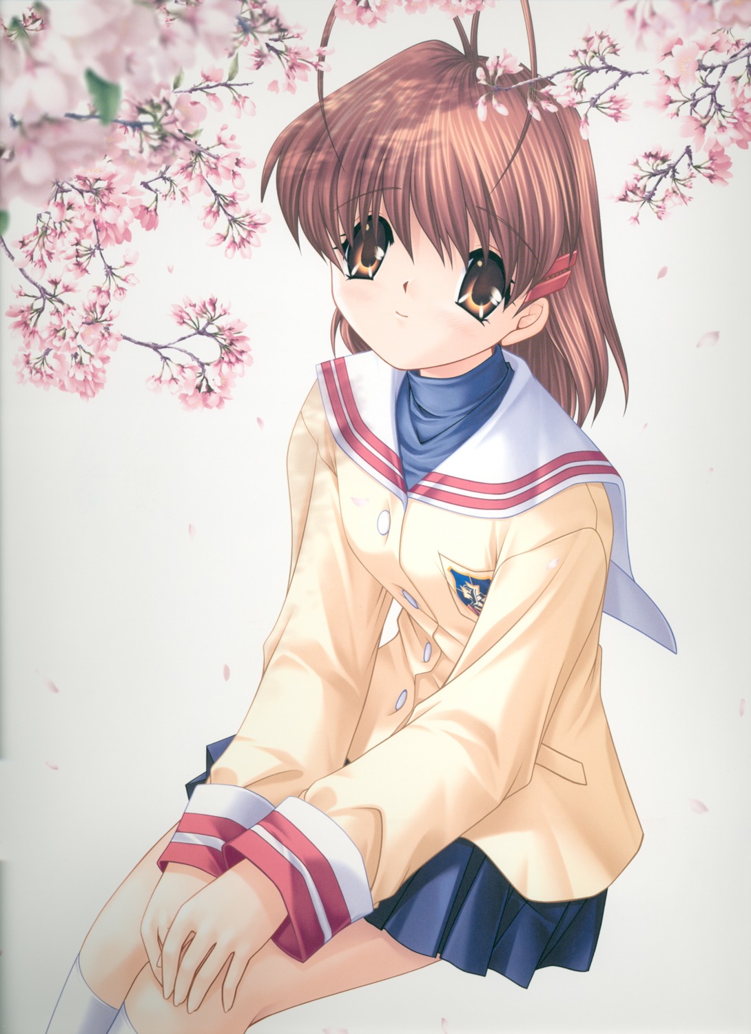 Key Hinoue Itaru Clannad Furukawa Nagisa Seifuku Yande Re